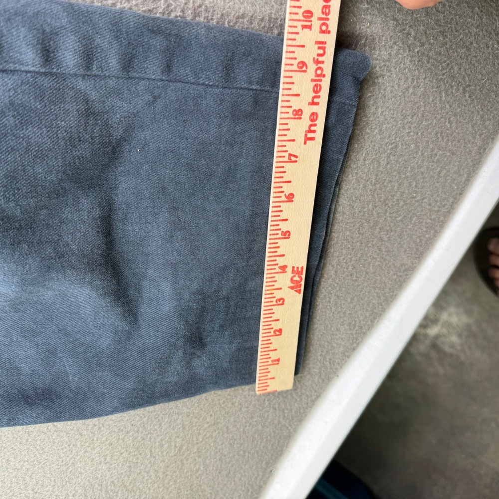 Faconnable Trousers Mens 36 Blue Chino Pleated Plaid Lining Classic Prep Blue - Picture 12 of 12